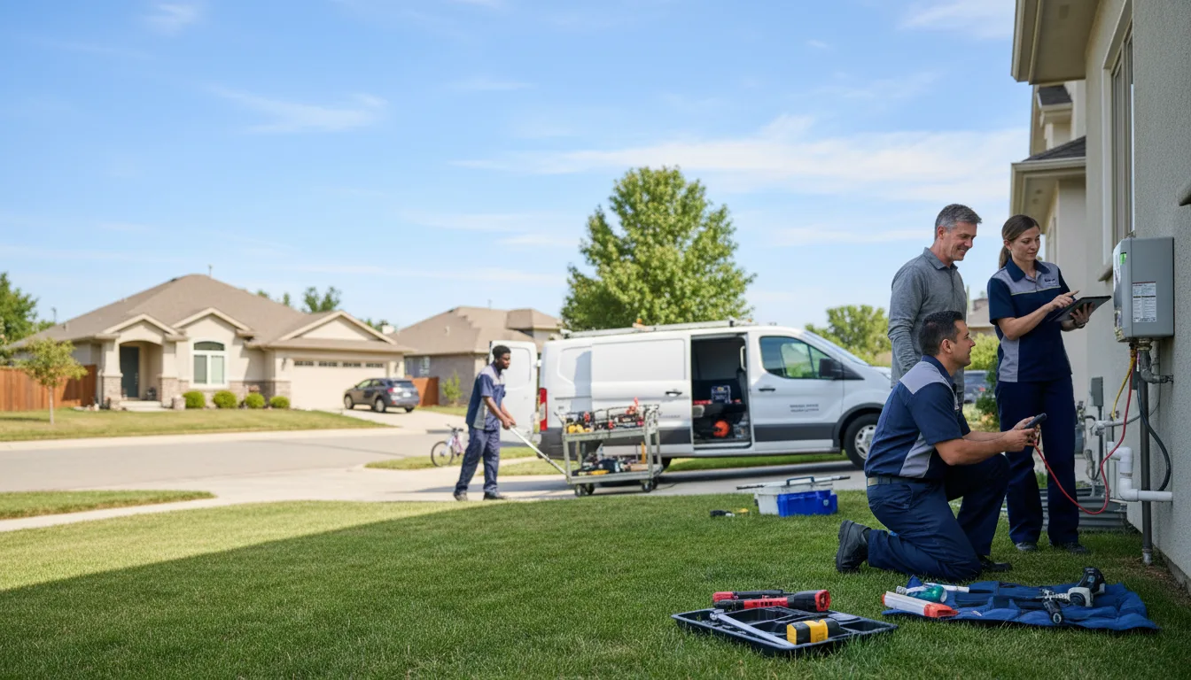 Tankless water heater service in Sunderland, MA